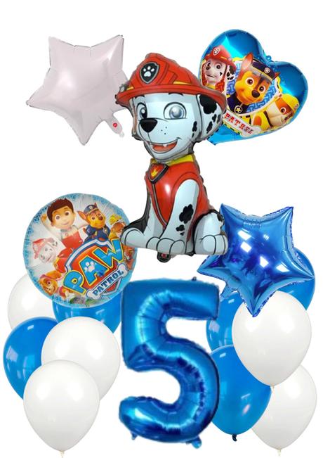 Balóny tlapky/ labková patrola- až 15/16/17/18/19/, 