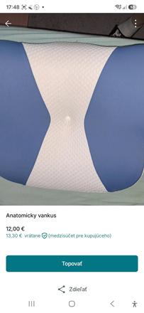 Anatomicky vankus,