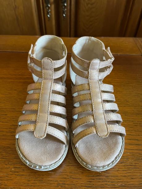 Kožené remienkové sandálky, h&m,29