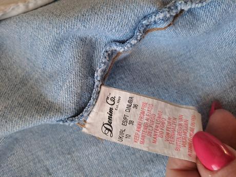 Riflová bunda, denim co,36