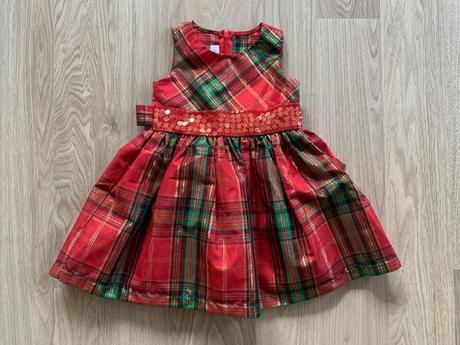 Slávnostné šaty pre dievčatko, 98