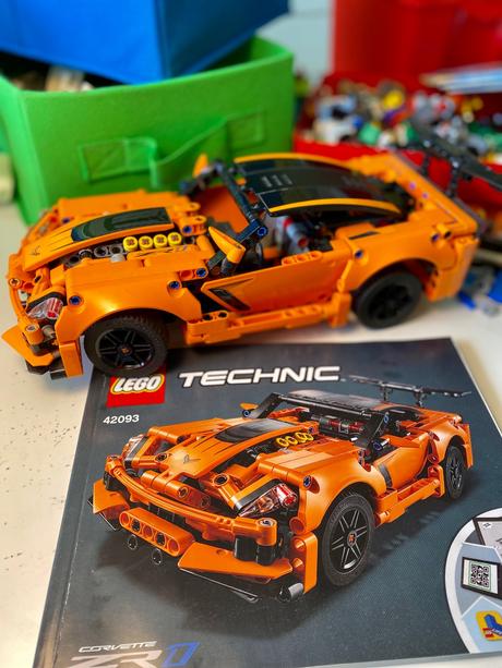 Lego technic 42093 chevrolet corvette, 