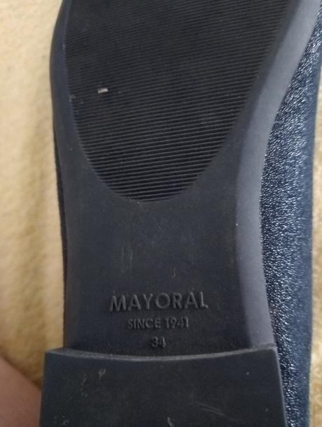 Trblietavé topánky, mayoral,34