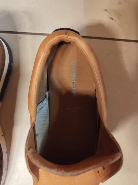 Kožené topanky salamander, len 2x obuté, veľmi dob, salamander,43