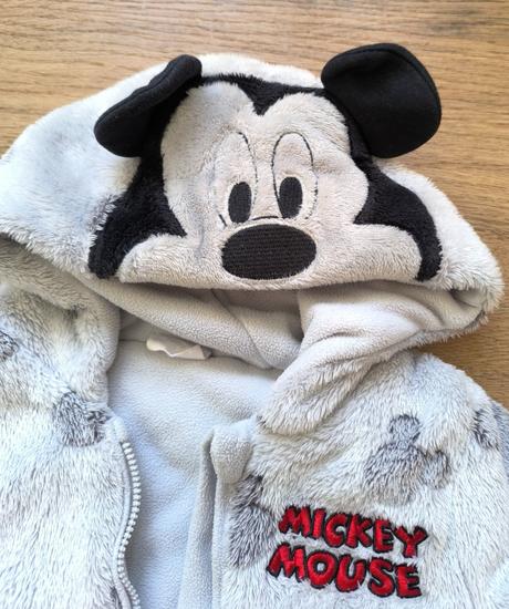 Zimný overal mickey mouse 12 - 18 m, disney,86