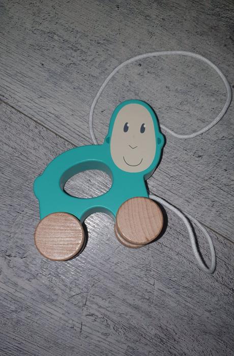 Drevená ťahacia hračka matchstick, 