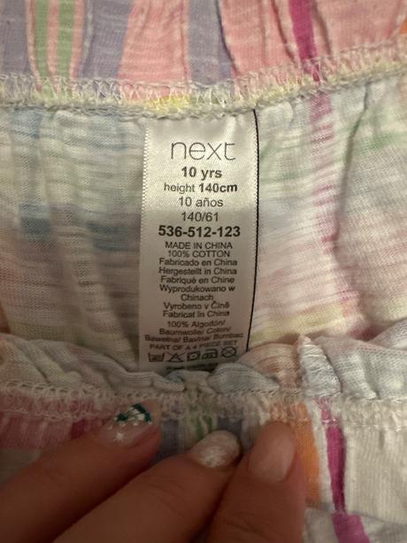 Krátke pyžamo, next,140