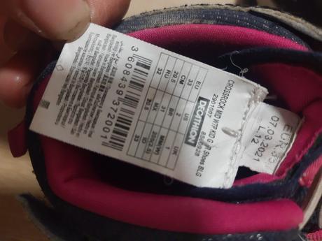 Turistické topánky, quechua,33