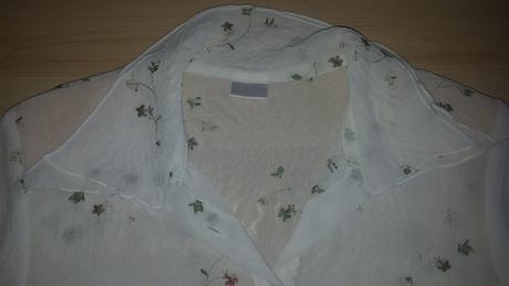 Biela vyšívaná blúzka, 42