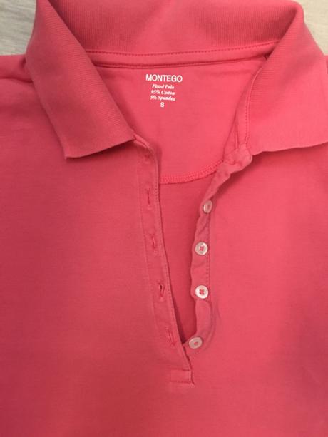 Lososová polokošeľa montego, s