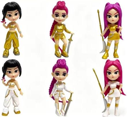 K-pop huntrix figúrky 3ks, 