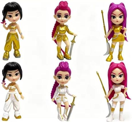 K-pop huntrix figúrky 3ks, 