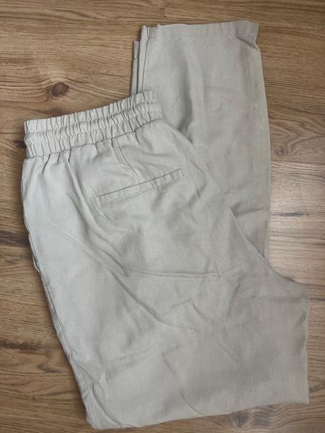 Ľanove nohavice, vero moda,m