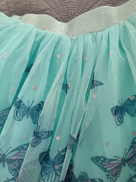 Krásna suknička s motýlikmi, 128