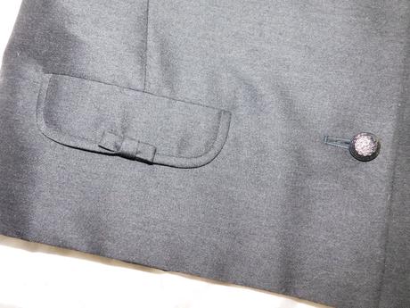 Brillant kvalitny luxusny vintage blejzer, 40