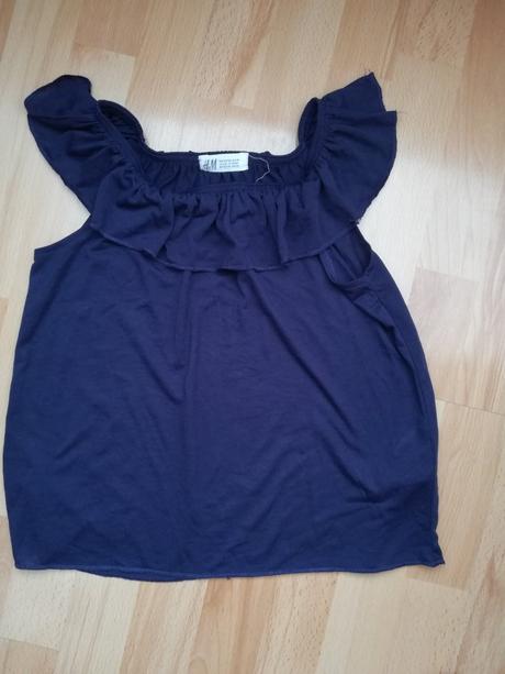 Trička bez rukávov - 2ks, h&m,122