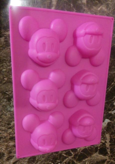 Mickey mouse 6 silikónová formička,