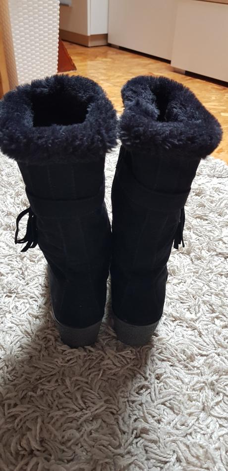 Teplé zimné čizmicky na platforme, graceland,35
