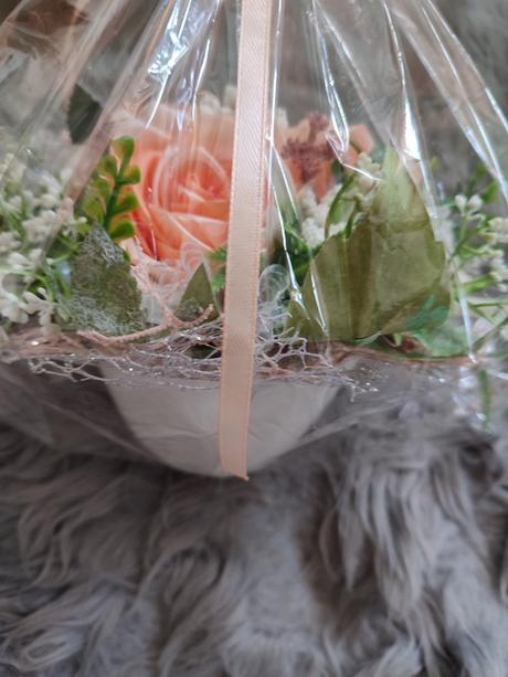 Saténové kytičky,