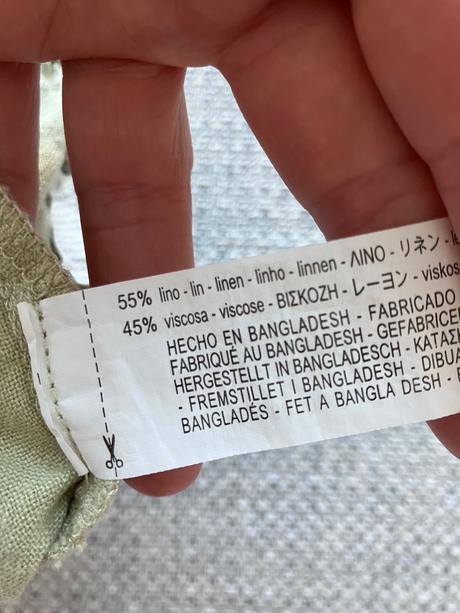 Ľanové krátke nohavice, zara,110