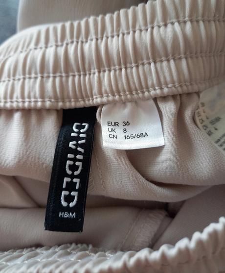 Kapsačové nohavice, h&m,s