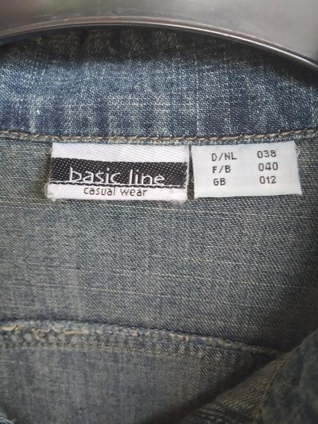 Riflové letné šaty v. 40, 40