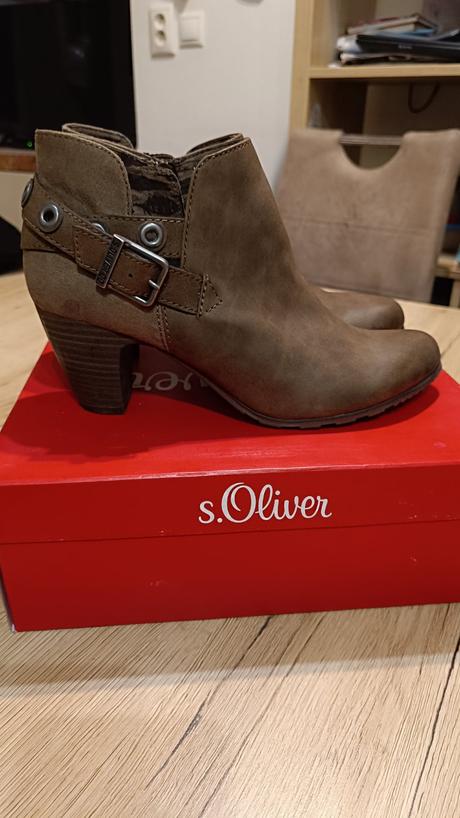 Topánky nové 40 kozenne, s.oliver,40