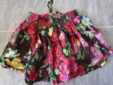 Kvetovaná sukňa next bavlna s podšívkou v146, 11 r, next,146