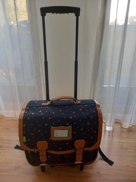 Školská taška na kolieskach tanns s peračníkom, 