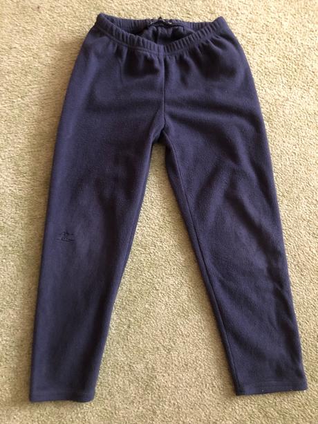 Detské flísové nohavice bergans, 110