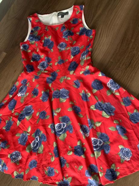 Letné kvetinové šaty, m