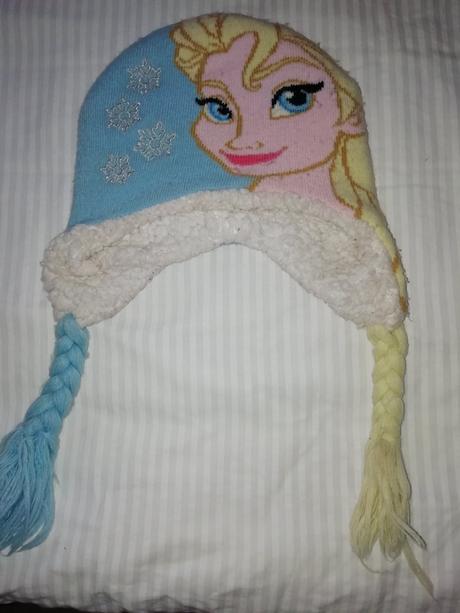 Disney elsa - zateplena ciapka na zimu, disney,92