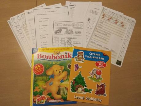 Čítanie s nálepkami 2ks,