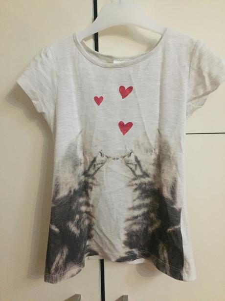 C&a tričko mačky, c&a,104