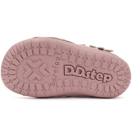 Detské kožené prechodné dd step topánky ružové, d.d.step,20 - 25