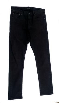 Uniqlo čierne rifle, xl