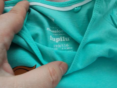 Pyžamá krátke nenosené, lupilu,116