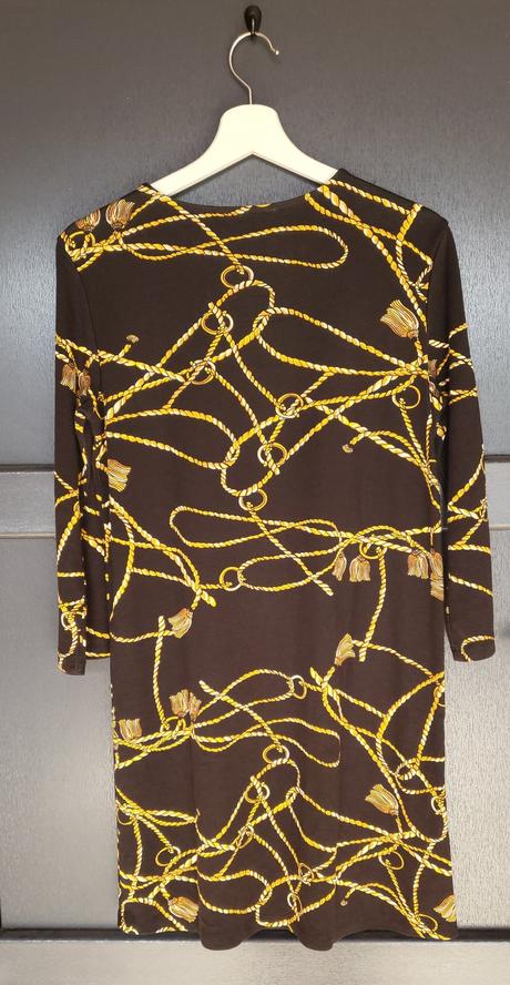 Čierno-žlté áčkové šaty/ tunika stradivarius, stradivarius,l