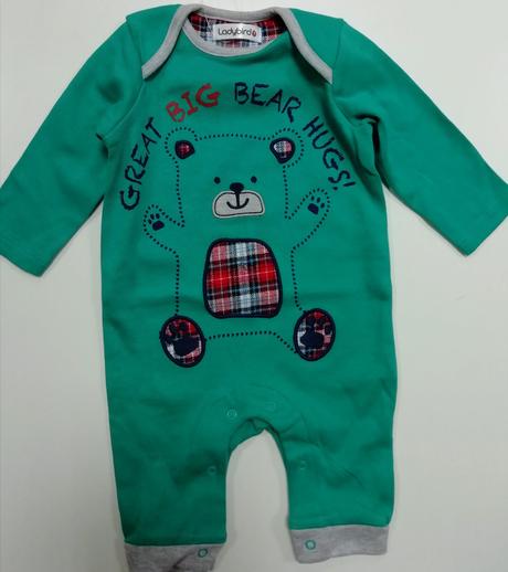 Overal dupačky s mackom, ladybird,62