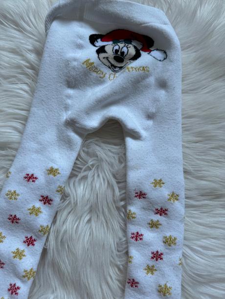 Vianočné mickey pančušky 86-92, disney,86
