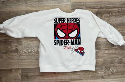 Zara oversize detská mikina marvel/spider-man, zara,116