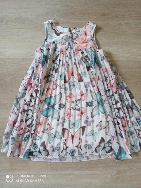 Letné šaty pre dievcatko, h&m,110