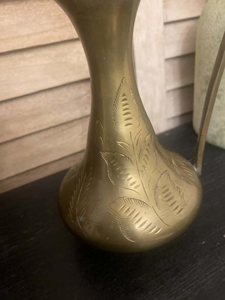 Mosadzná váza 15 cm, 