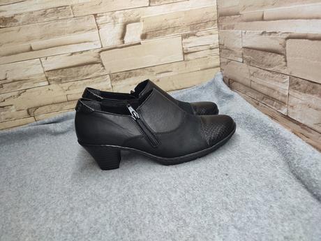 Rieker 39 - dámske čierne topánky, rieker,39