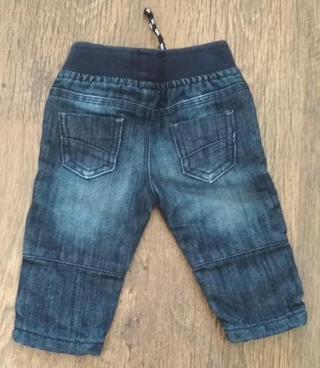 Zateplené rifle denim, denim,68