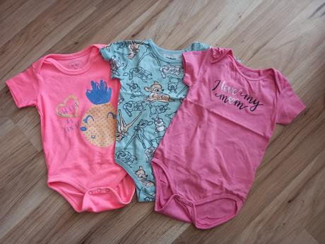Body kratky rukáv 3ks, disney,92