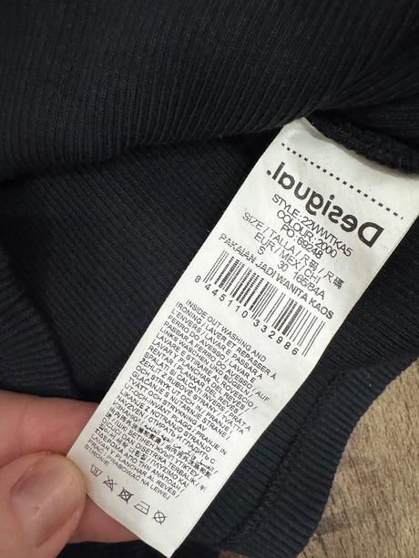 Tričko s dlhým rukávom, desigual,s