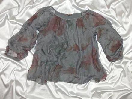 Luxusná hodvábna blúzka, l