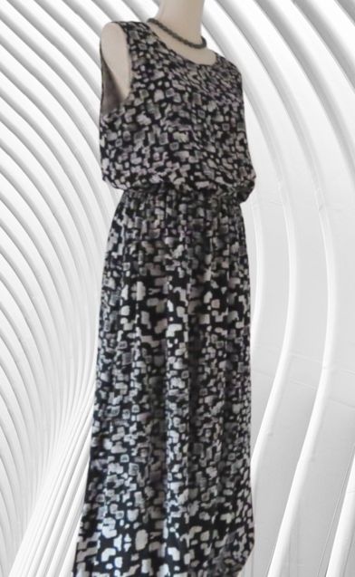 Dlhé hodvábne šaty jaeger, veľ.xl, xl