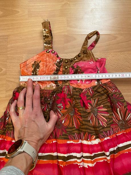 Maxi šaty, matalan,116